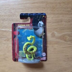 Kung Fu Panda Master Viper Mini Figure Mattel Micro Collection‎ New Sealed
